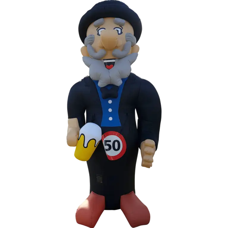 Opblaaspop 50 jaar huren