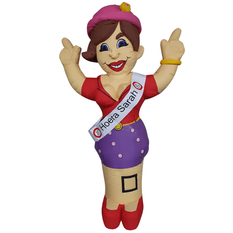 Opblaaspop 50 jaar huren