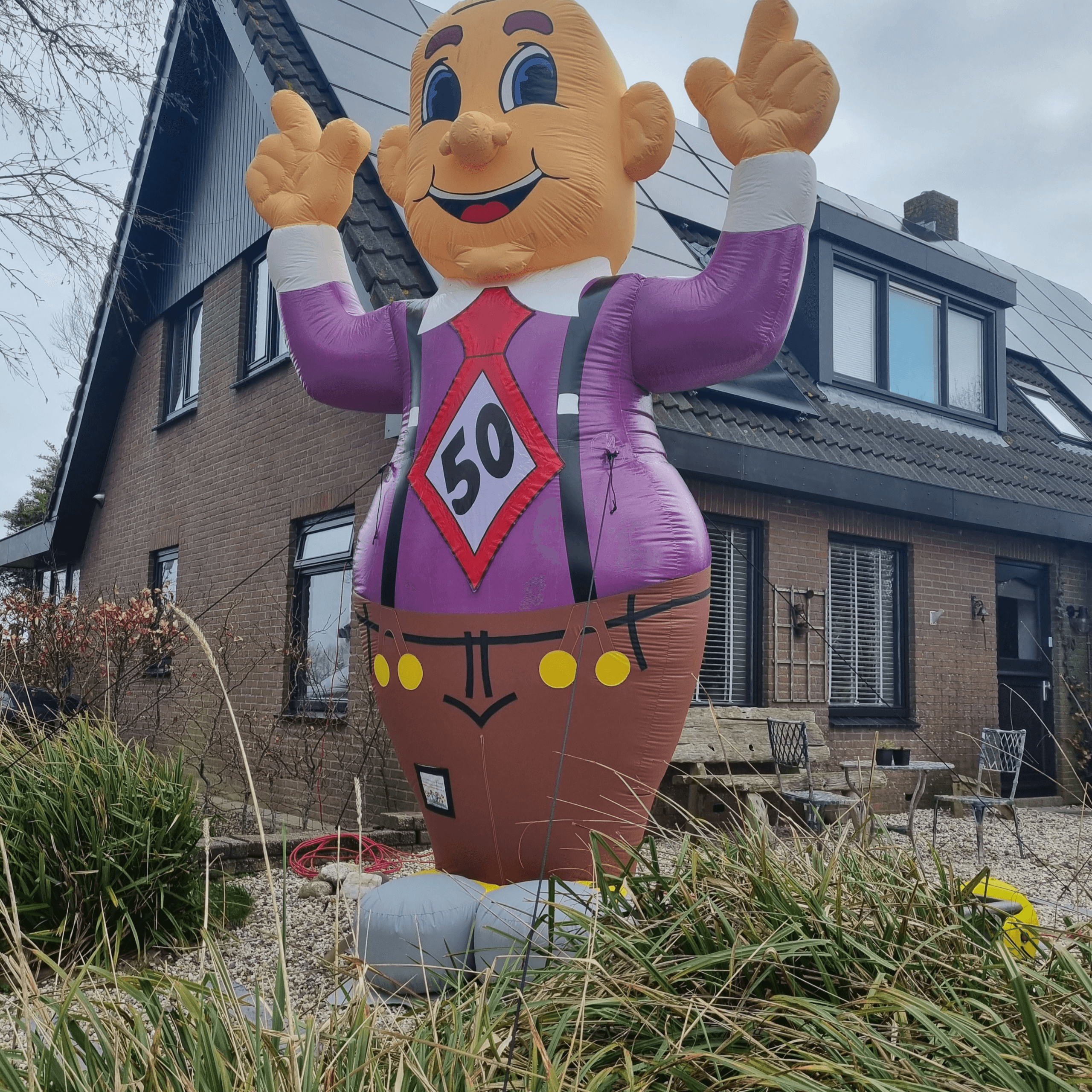 Grote feest Abraham pop