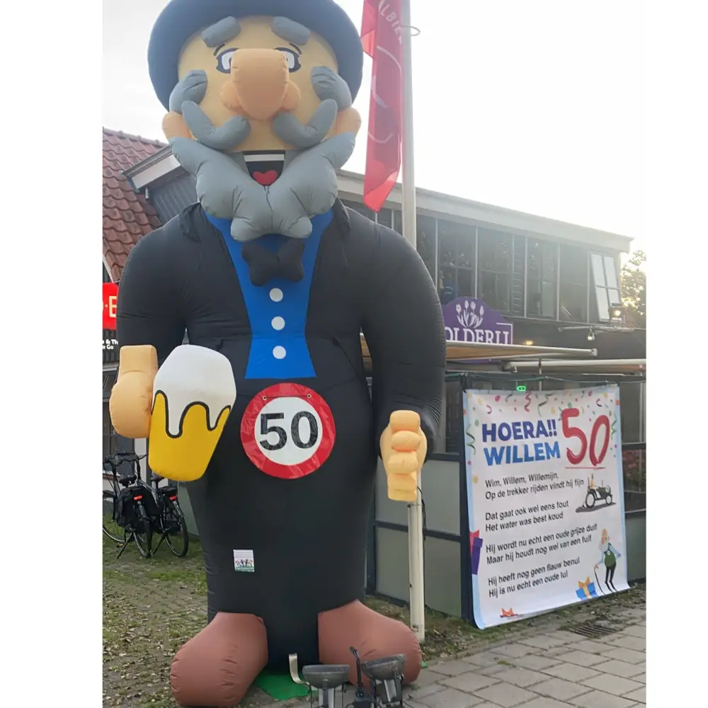 Grote Abraham opblaasfiguur