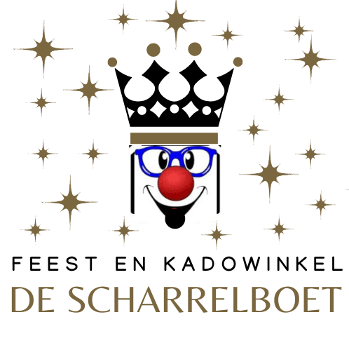 Feest en kadowinkel de Scharrelboet logo